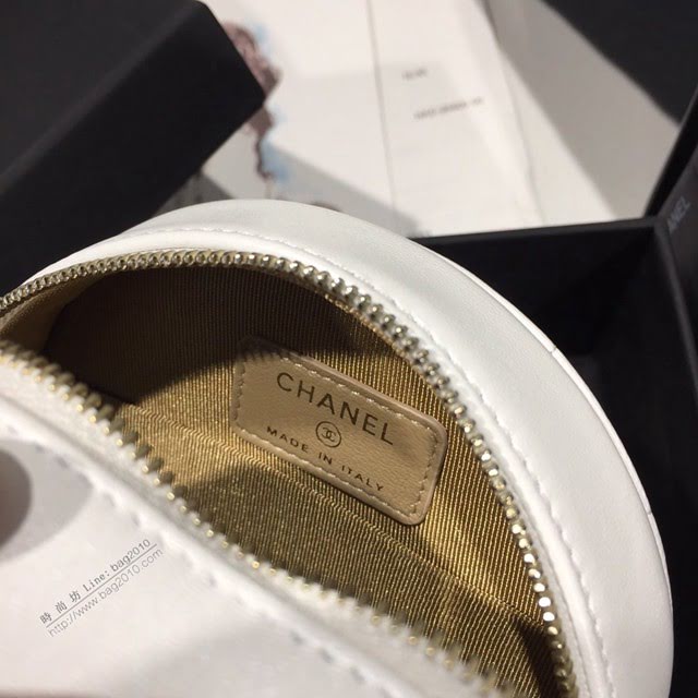 Chanel女包 AP0999 2020早春新款 Chanel小圓餅珍珠包  djc4027